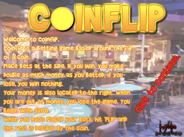 Coin Flip flash game