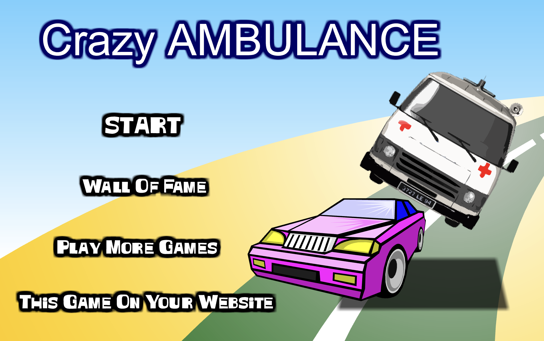 Crazy Ambulance flash game