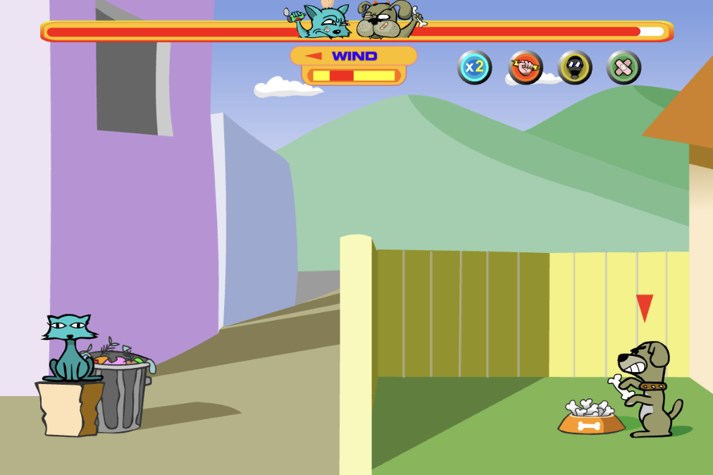 Fleabag and Mutt: A Flash Game Duel